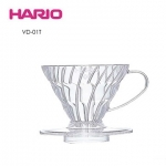 HARIO V60透明01樹脂濾杯 VD-01T 1～2杯份